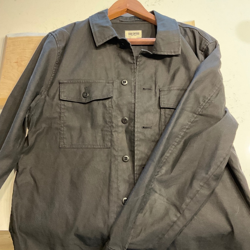 Todd Snyder CPO Overshirt Jacket - Large